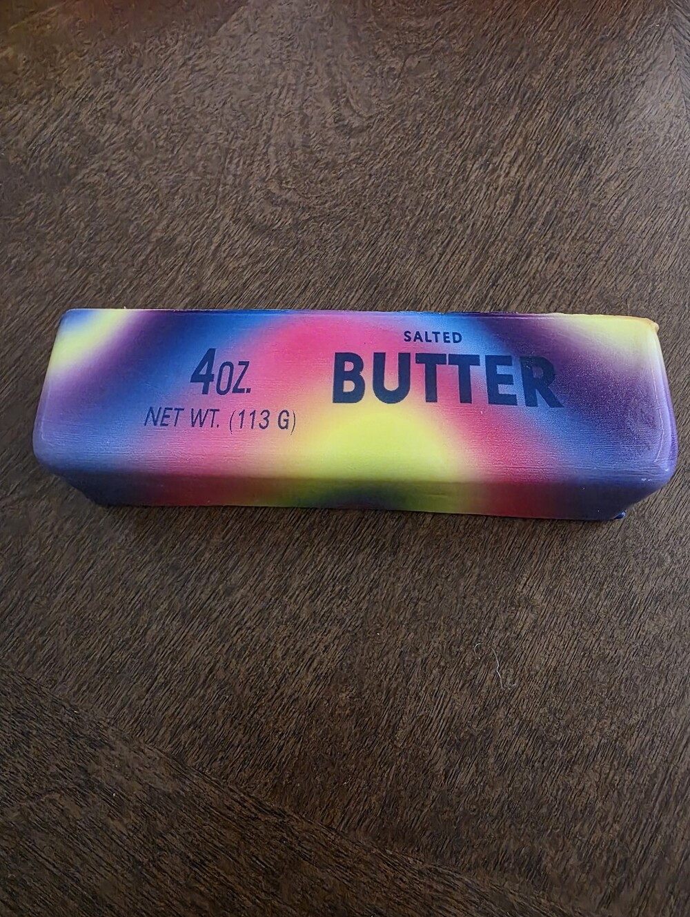 Butter Squishy Tie-Dye Butter Stick Soft Squeeze and Slow Rising Soft Sensory